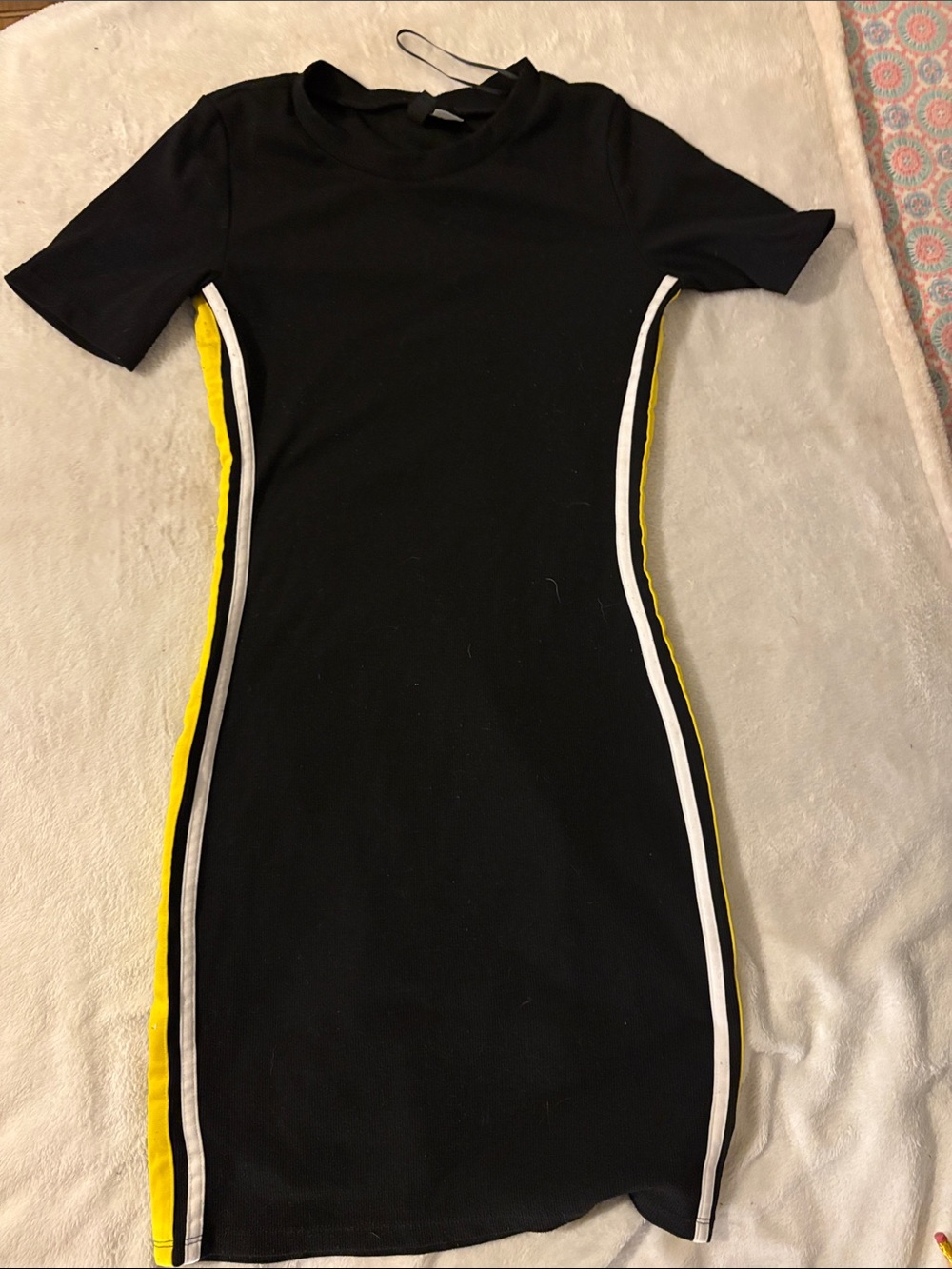 H&M Divided Black Mini Bodycon Dress